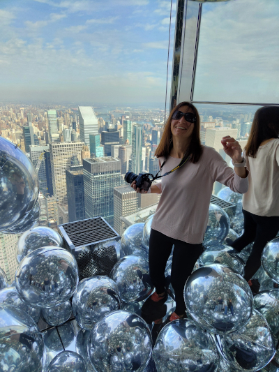 Lory im Summit in NYC während eines der letzten New York-Trips