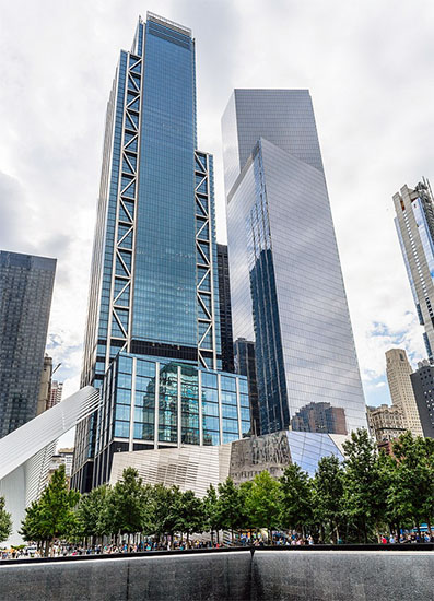 il grattacielo del Three World Trade Center di New York