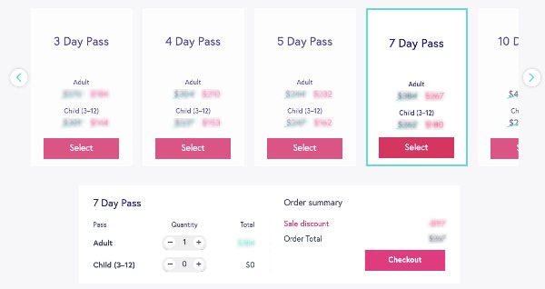 Acquisto New York Pass - step 1