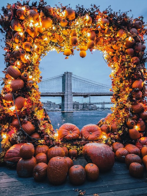 Arco per Halloween al Pier 17