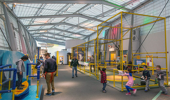 area sport Museo della Scienza di New York