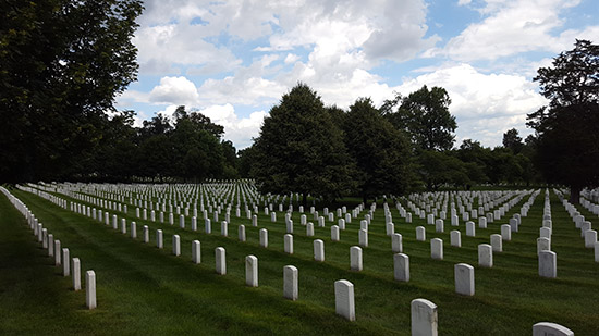 cimitero di Arlington a Washington DC