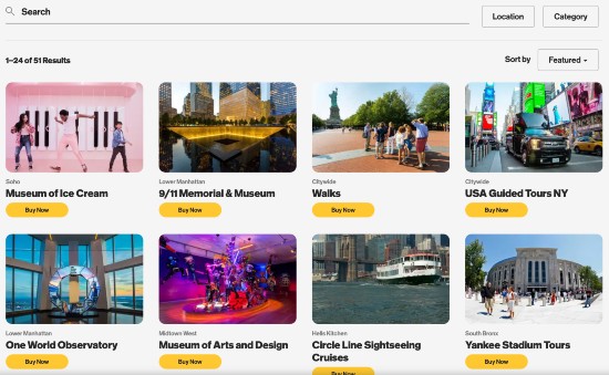 Attrazioni Must-See week New York