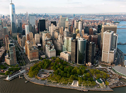 Battery Park a New York