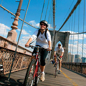 In bici a New York