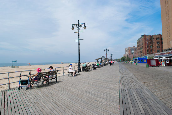 brighton beach vicino a Coney Island