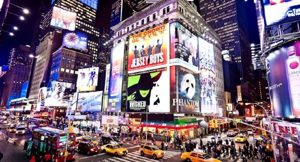 Broadway New York e il distretto dei teatri