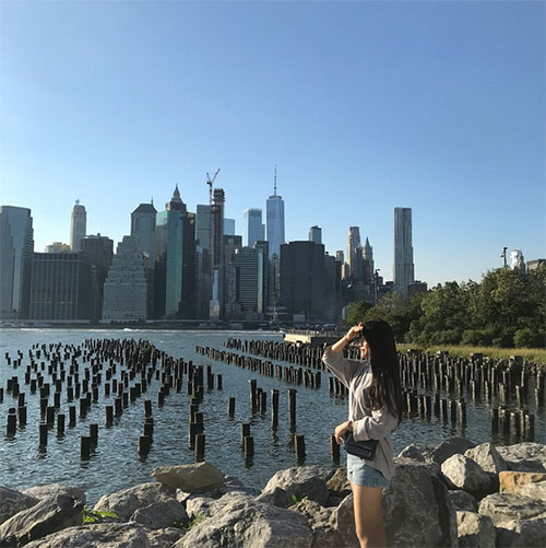 Foto instagram sul Brooklyn Bridge Park