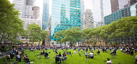 Bryant Park a New York