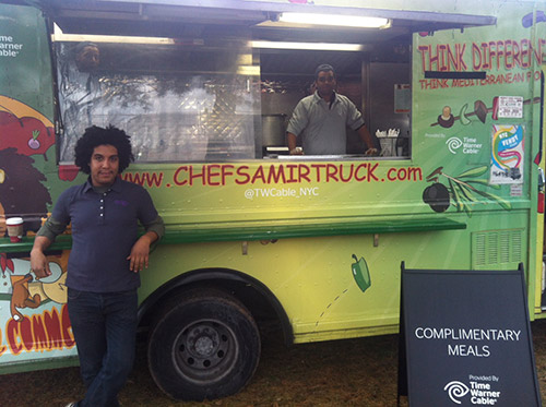 chef samir truck a new york