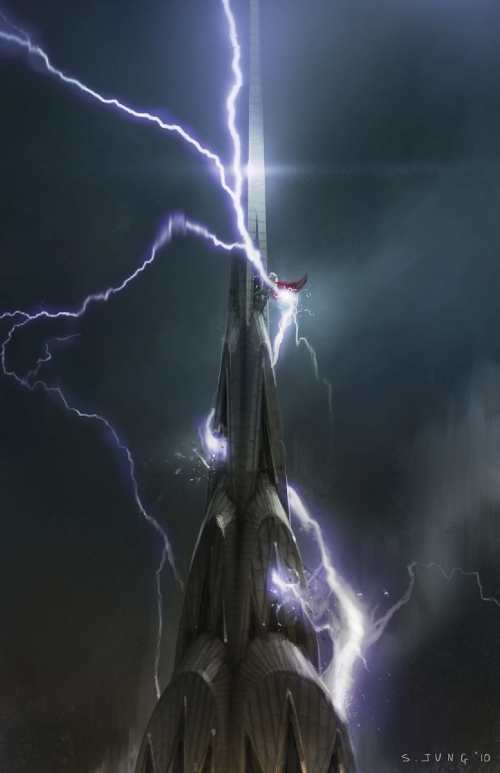 Thor sul Chrysler Building