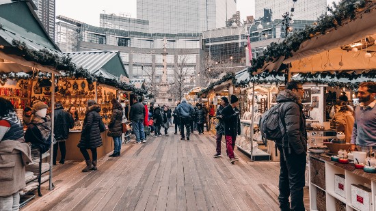 Columbus Circle Mercatini di Natale a New York 