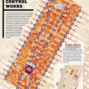 controlli di sicurezza e accessi al capodanno a Times Square 