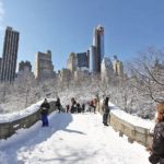 New York con la neve