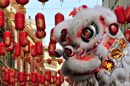 danza del leone capodanno cinese