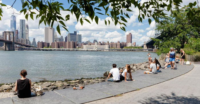 Panorama da Pebble beach, Dumbo