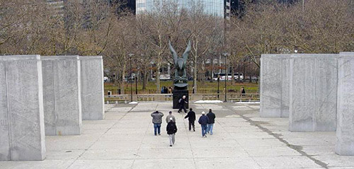 East Coast Memorial in Battery Park