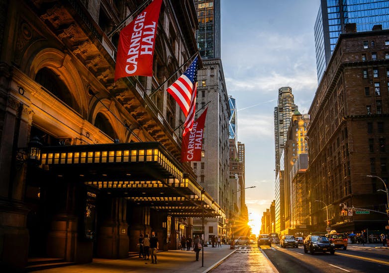 Entrata di Carnegie Hall