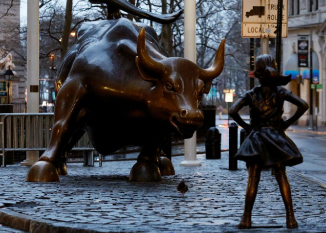 Fearless Girl, statua wall street