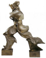 Forme Uniche Continuità nello Spazio, Boccioni