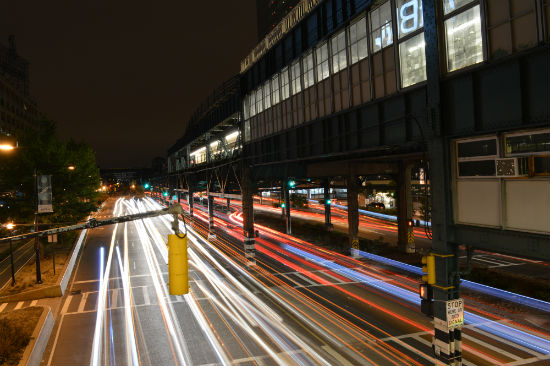 foto dai viadotti di New York