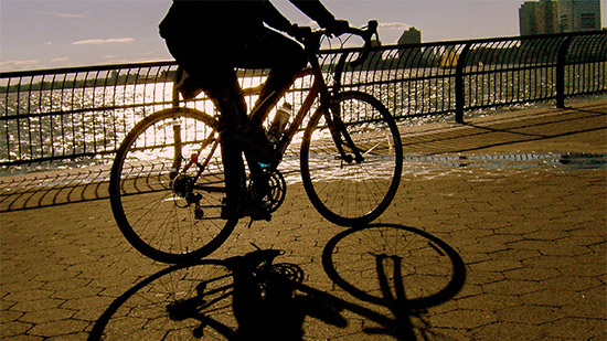 giro in bicicletta a new york lower manhattan