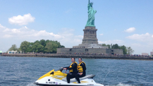 tour in moto d'acqua in coppia