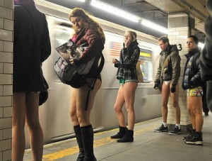 Improv Everywhere No Pants Subway Ride