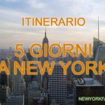 itinerario di 5 giorni a new york