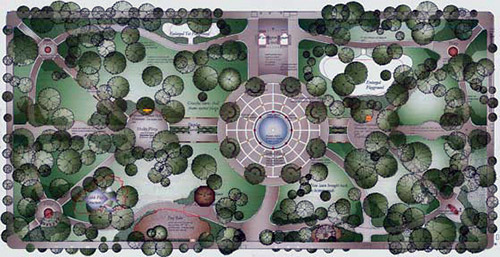 mappa del Washington Square Park