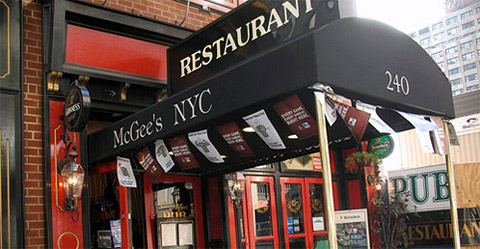 Il McGees pub in midtown manhattan di How i met your Mother