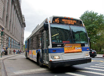 Muoversi in autobus a New York