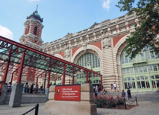 museo dell'immigrazione a Ellis Island