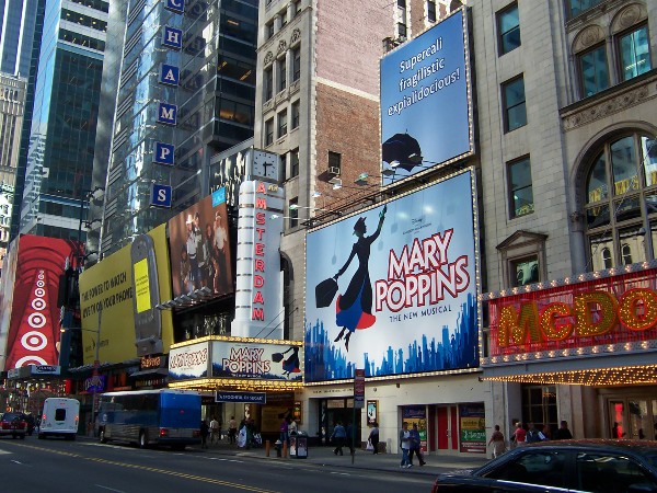 Teatro New Amsterdam di Broadway