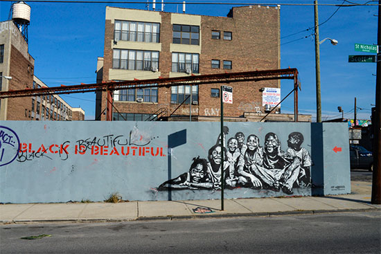 Murales e graffiti a Bushwick con messaggi intelligenti - Fotogallery 01