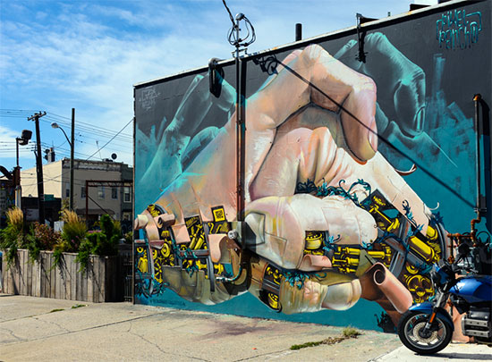 Murales e graffiti a Bushwick, Brooklyn, New York - Fotogallery 05