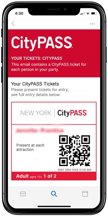 New York CIty Pass Mobile