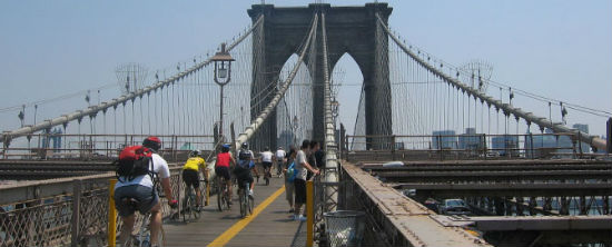 noleggio bici al ponte di brooklyn