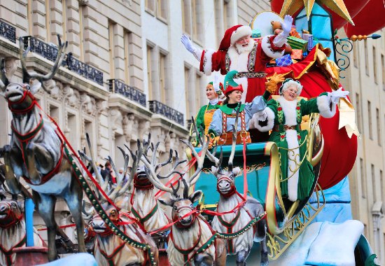 Santa Claus sfila alla Macy's Parade