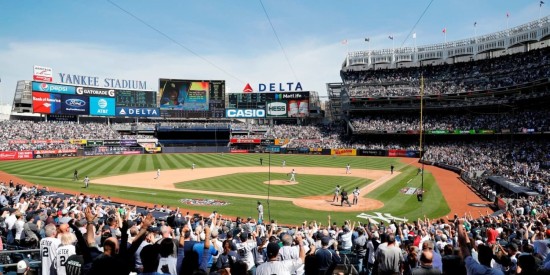 Partita di Baseball New york