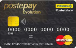 carta prepagata Postepay Evolution