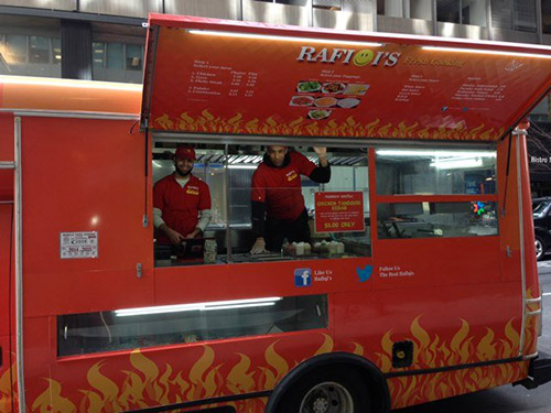 Rafiqi's food truck a New York