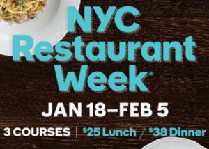 Restaurant Week NYC 2016