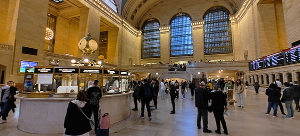 La sala principale della Grand Central Station