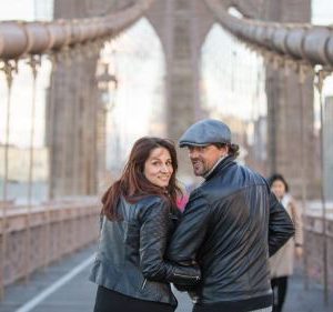 servizio fotografico privato per gruppi a Brooklyn Bridge