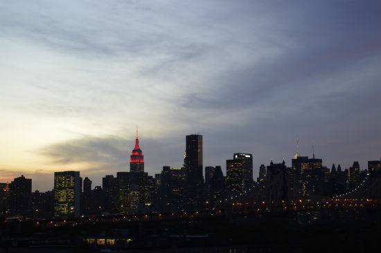 Lo skyline di Manhattan