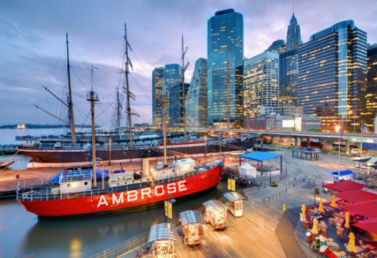 Il South Street Seaport di New York