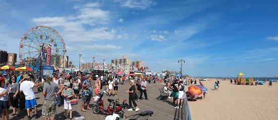 La spiaggia di Coney Island