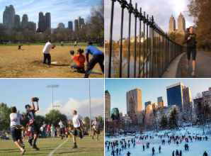 Sport e attività in Central Park