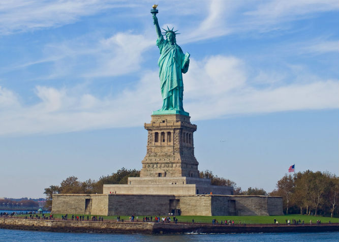 Biglietto Di Auguri Con Inserti Nero – Statua Della Libertà New York City #12199 – Cartolina Di Compleanno Per Bambini, Ragazzi E Ragazze